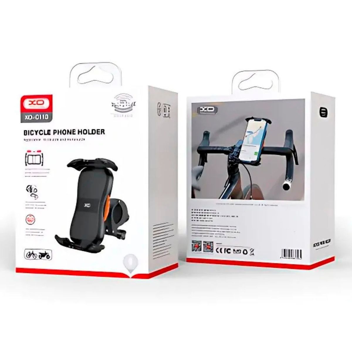 XO SIMPLE IS BEAUTY - Soporte para Bicicleta o Motocicleta XO-C113 negro