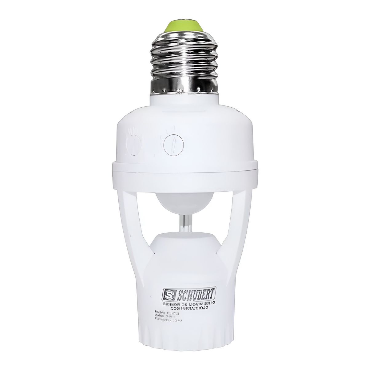 SCHUBERT - Schubert Sensor de Movimiento Infrarrojo 360° 60W Blanco - ES-B03