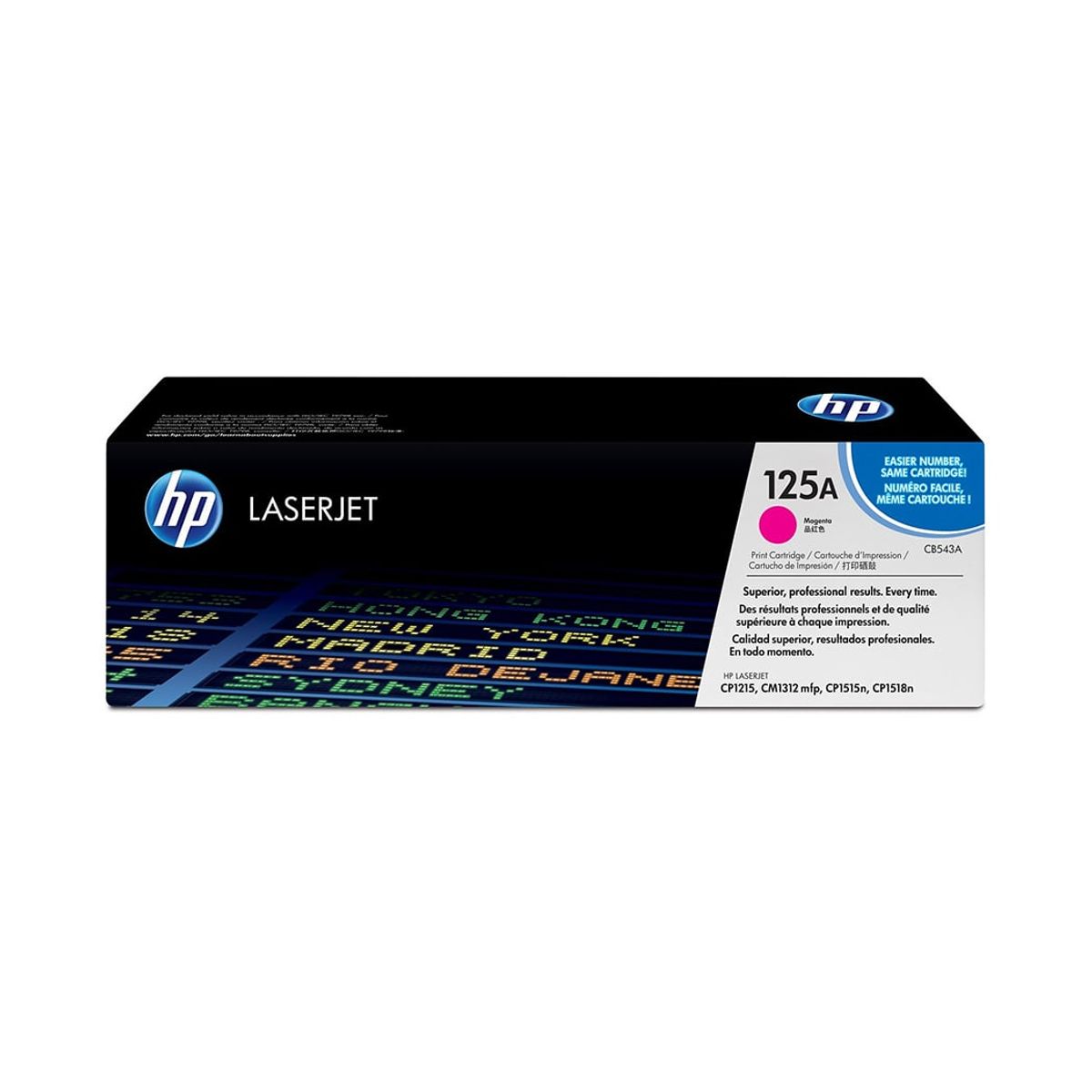HP - TONER HP CB543A 125A LJ12151515 1400 PAG MAGENTA PN CB543A