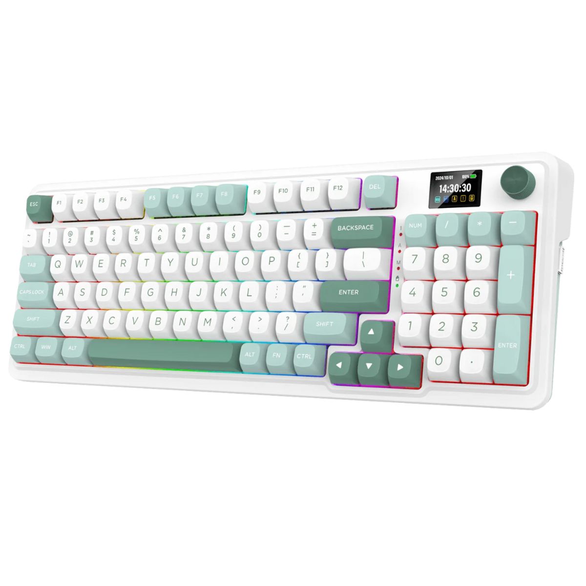 REDRAGON - Teclado Redragon GALATIN PRO-RGB Wireless English K719WG