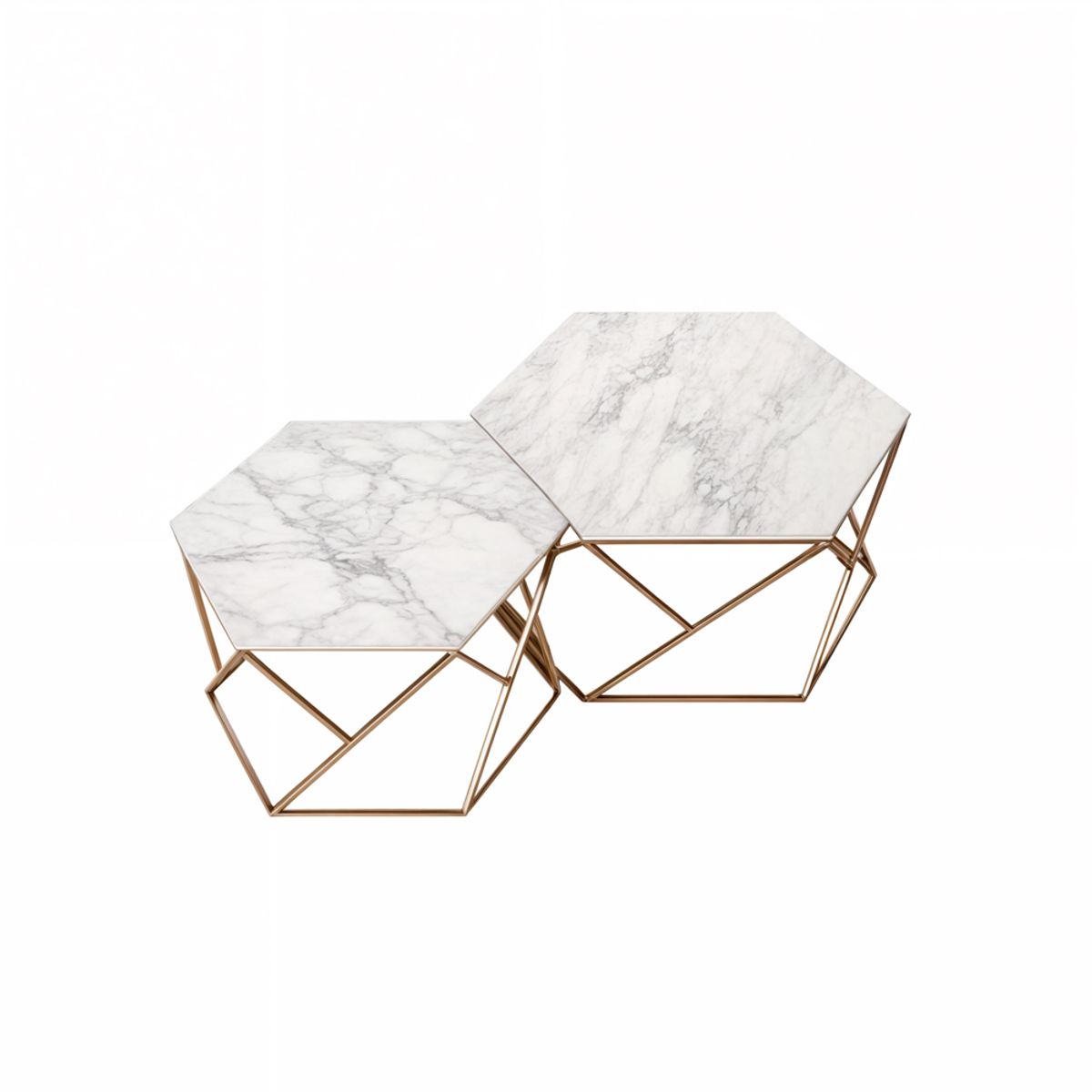 BARAKA HOME - Juego de sala 3 2 1 Luxury Nikole + Mesa de centro - Beige claro