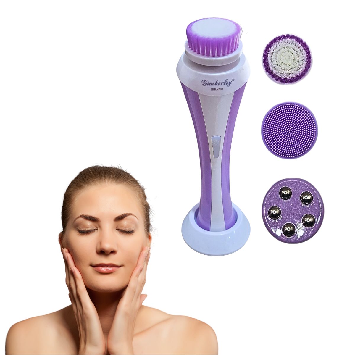 ROHS - Cepillo Eléctrico Exfoliante  Limpieza Profunda y Suave