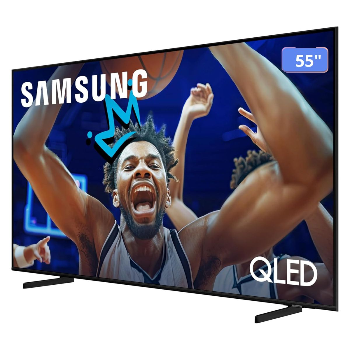 SAMSUNG - TELEVISOR SAMSUNG 55 QLED 4K UHD SMART TV TIZEN QN55Q60DAGXPE.