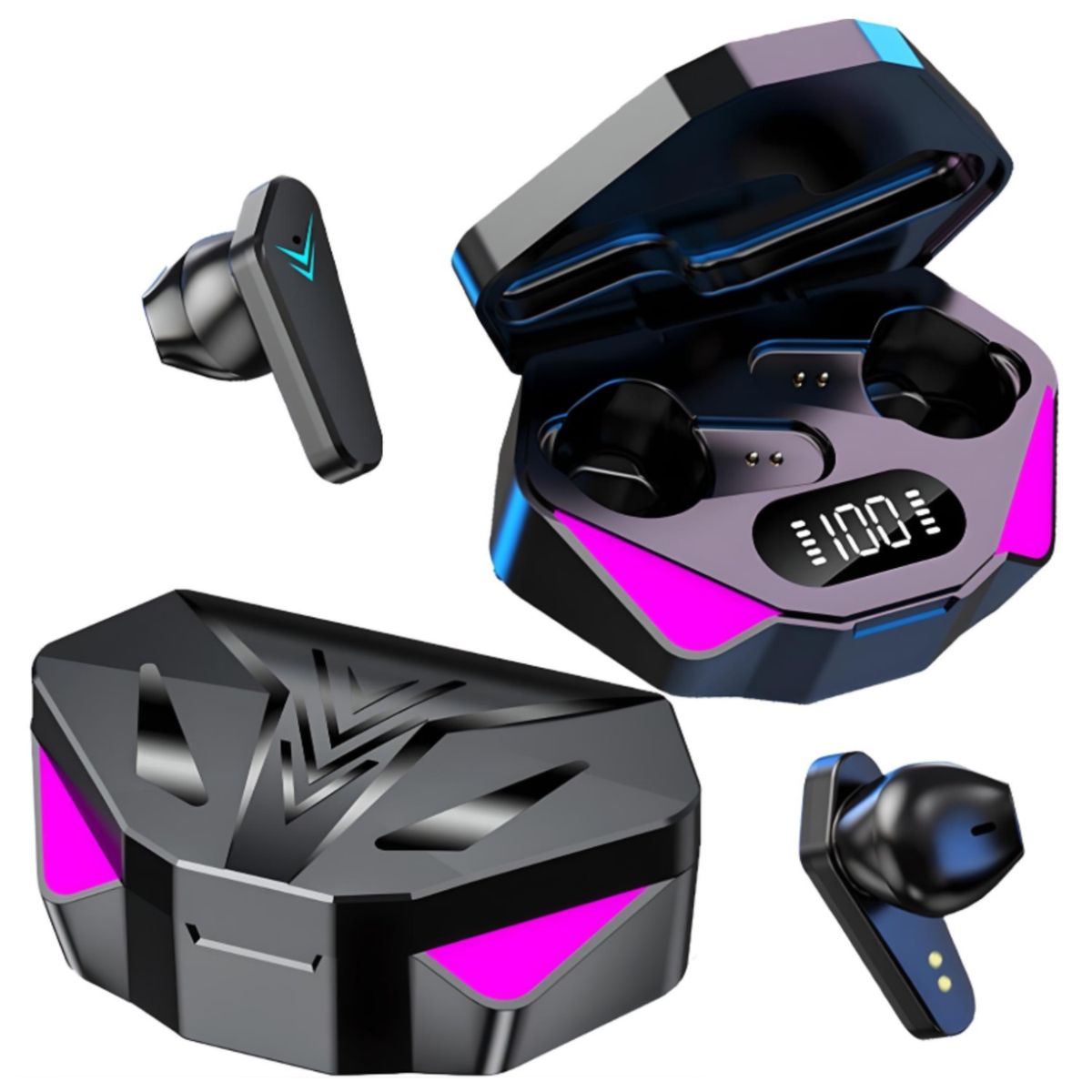 GENERICO - Audífonos Bluetooth X15 Inalámbricos Auriculares Gamer Táctil