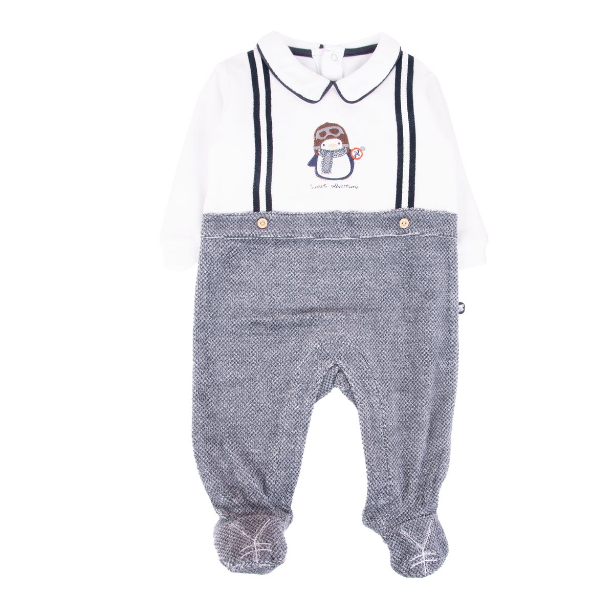 PILLIN - Enterito corto Bebe Niño Pillin PVB312-25