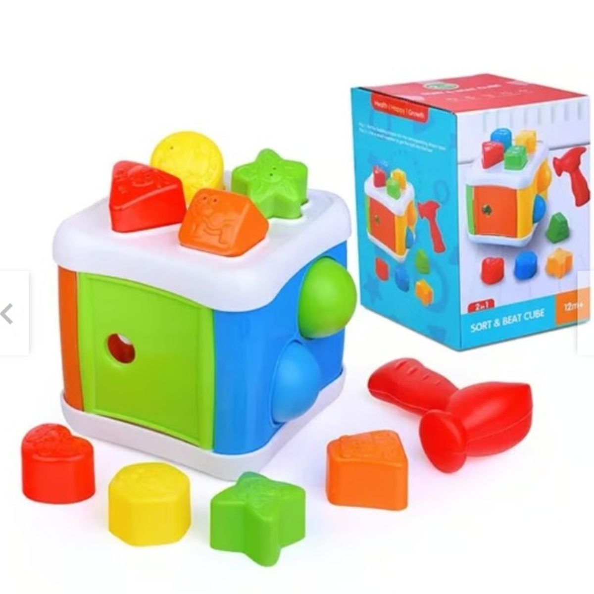 GENERICO - Juego De Encastre Didacta Cubo Didáctico