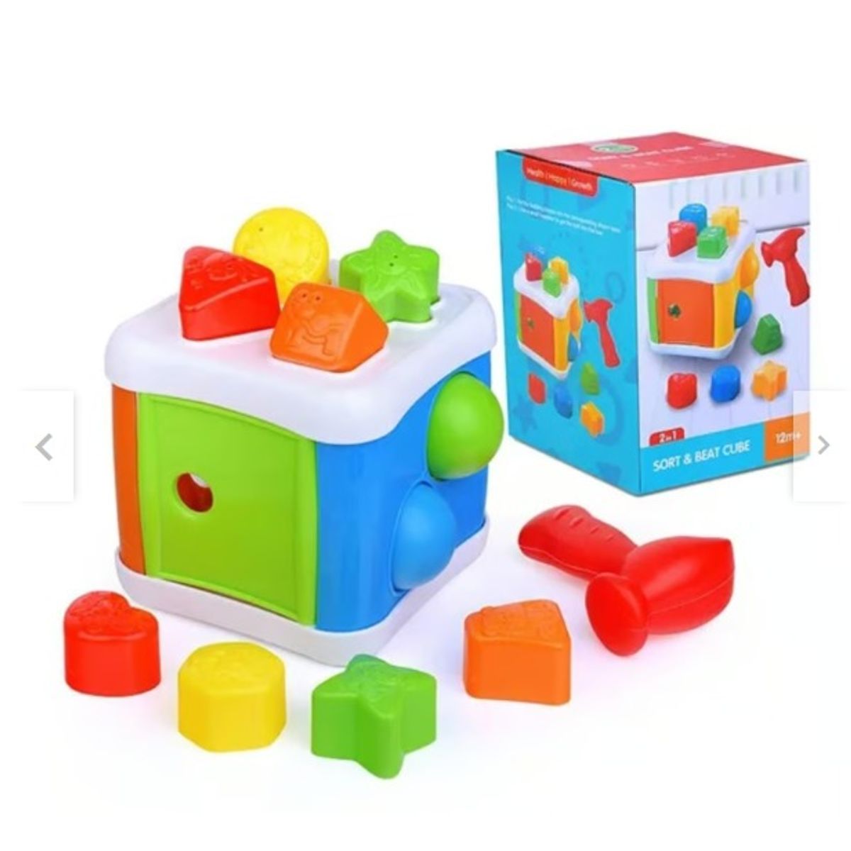 GENERICO - Juego De Encastre Didacta Cubo Didáctico