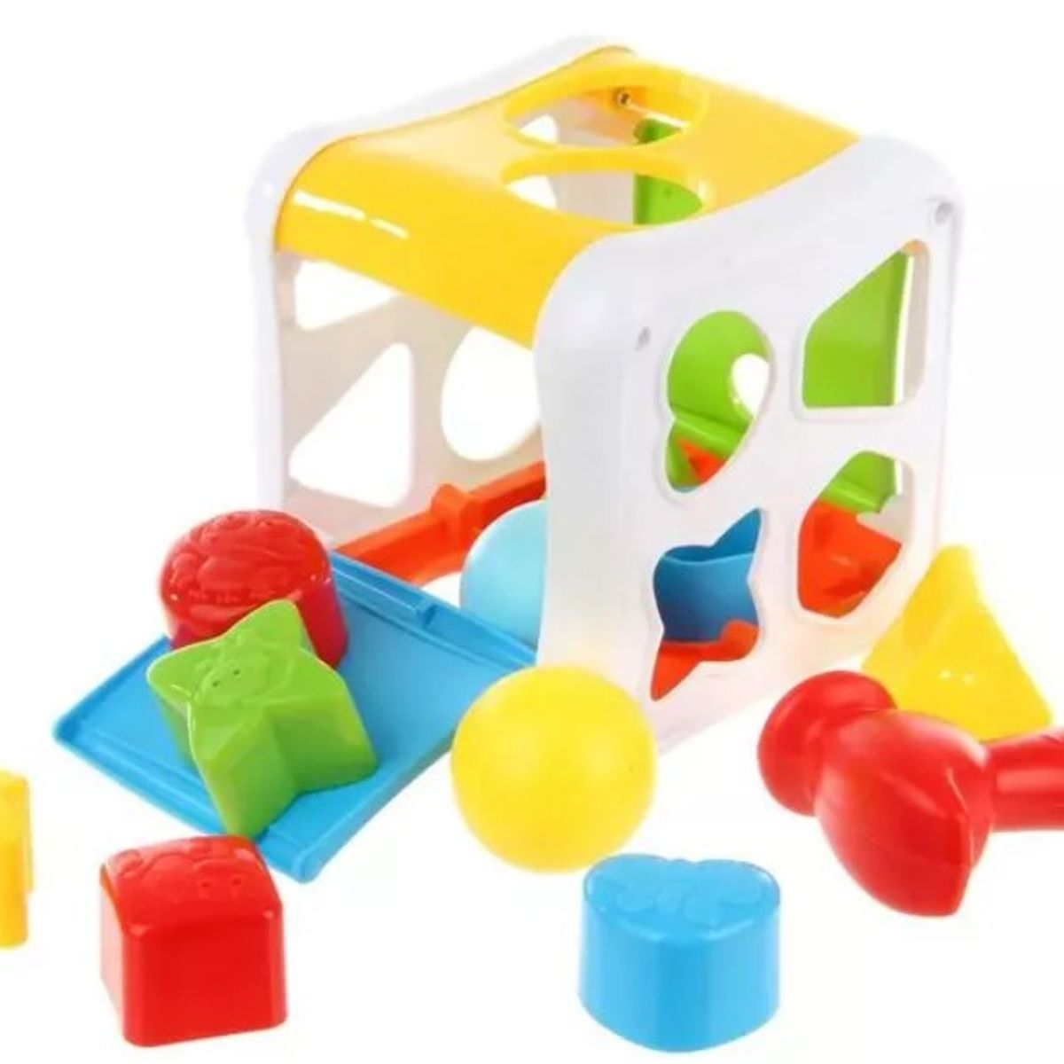 GENERICO - Juego De Encastre Didacta Cubo Didáctico