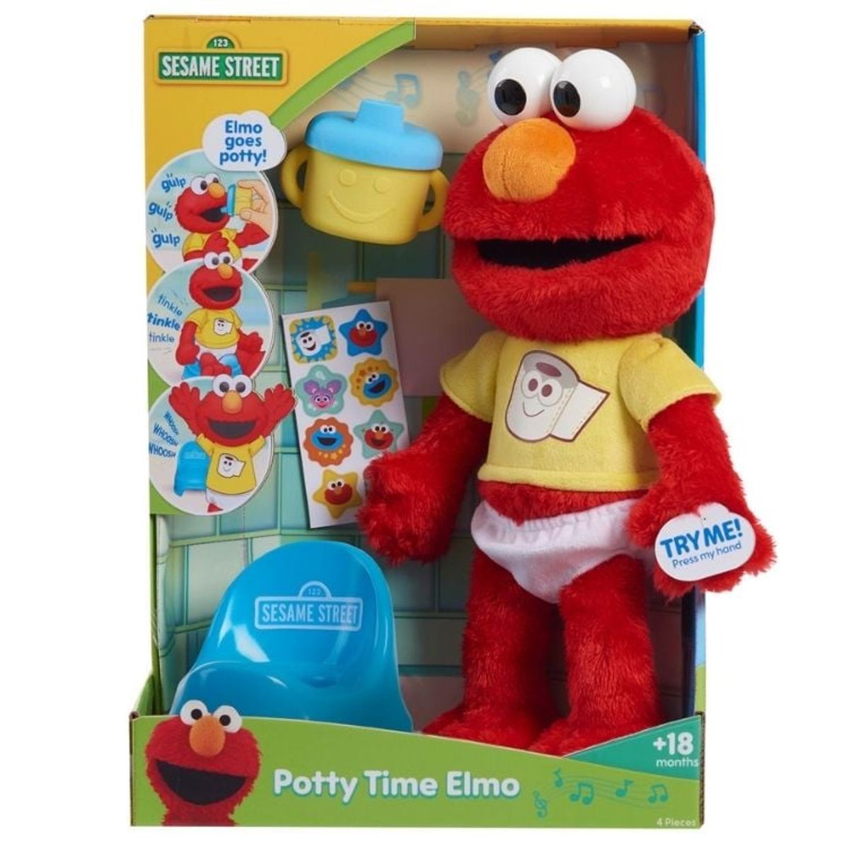 SESAME STREET - SESAME STREET POTTY TIME ELMO