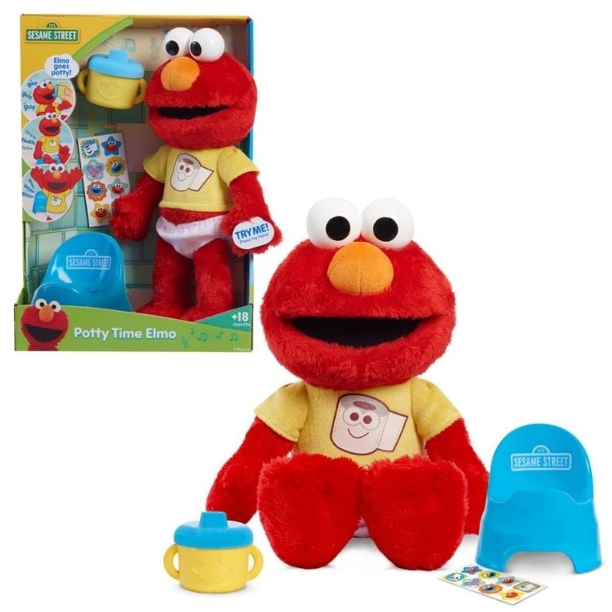 SESAME STREET - SESAME STREET POTTY TIME ELMO