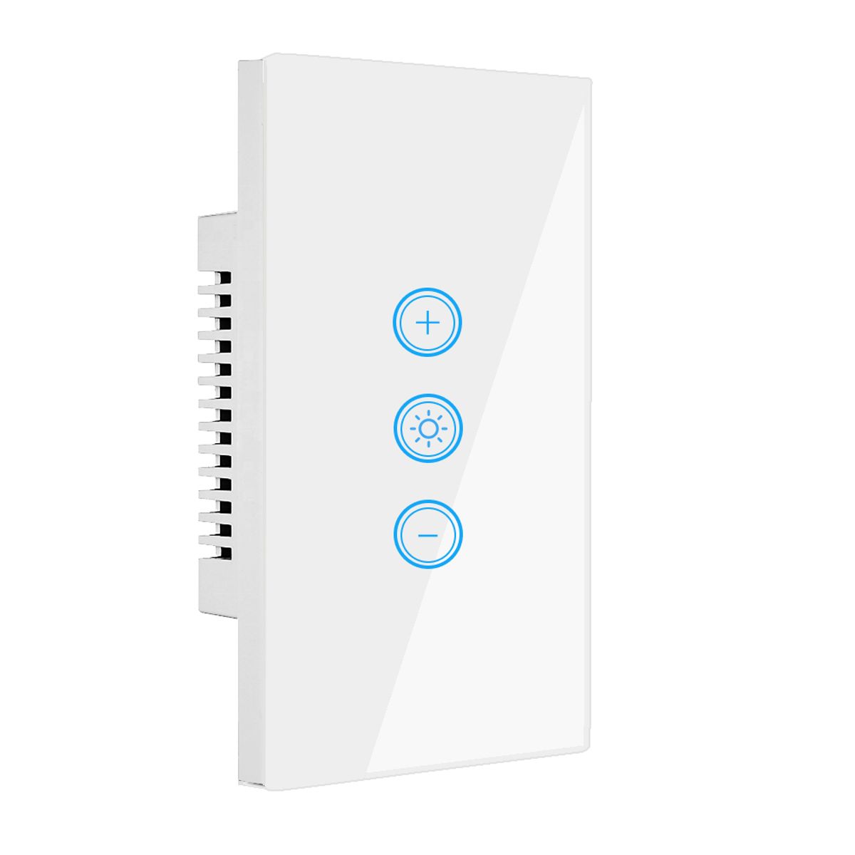 OEM - Dimmer Inteligente Wifi 1 Boton Con Neutro Blanco