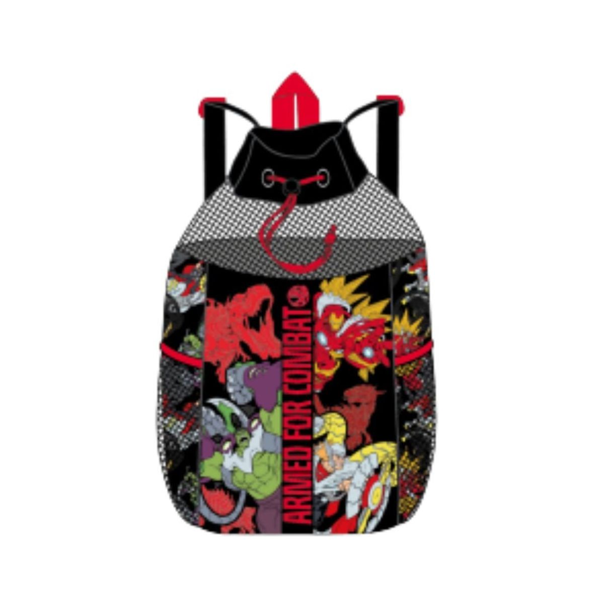 DISNEY - Mochila Playa Marvel Avengers Negro