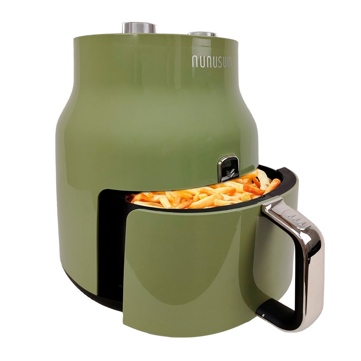 GENERICO - Freidora de aire Nunusum 4.5L Verde AT-AF4501