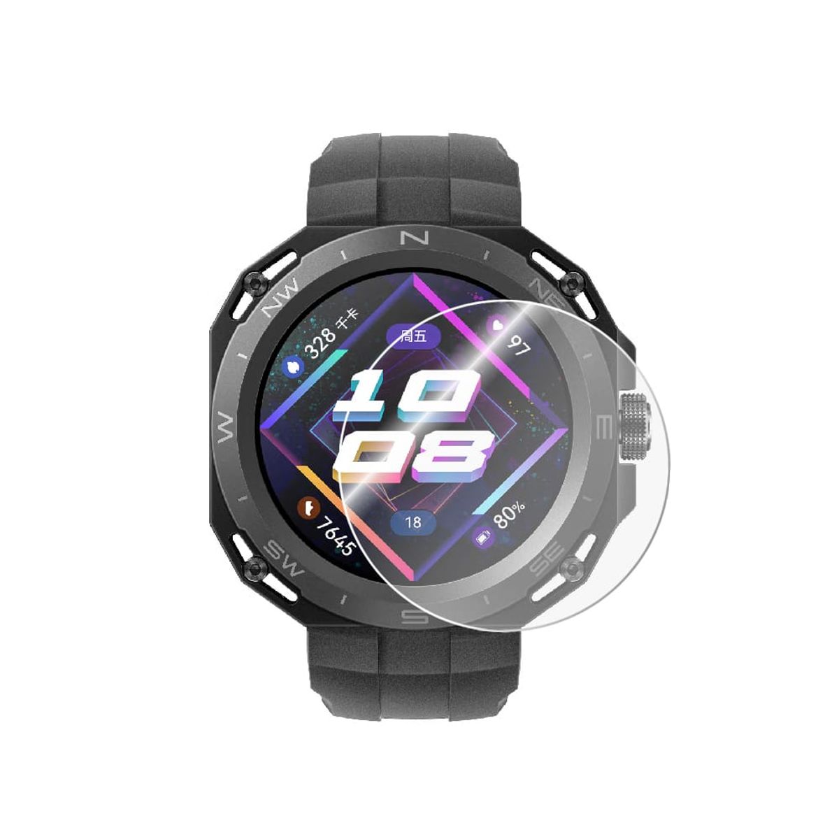 GENERICO - Protector de Pantalla Huawei Watch GT Cyber
