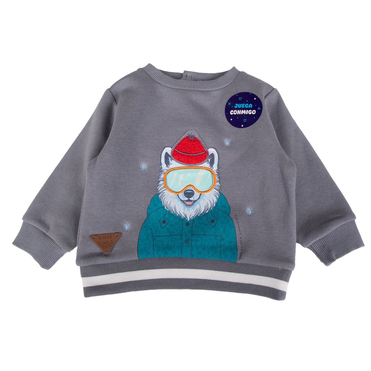 PILLIN - Polera Bebe Niño PILLIN PVB532-25GRI