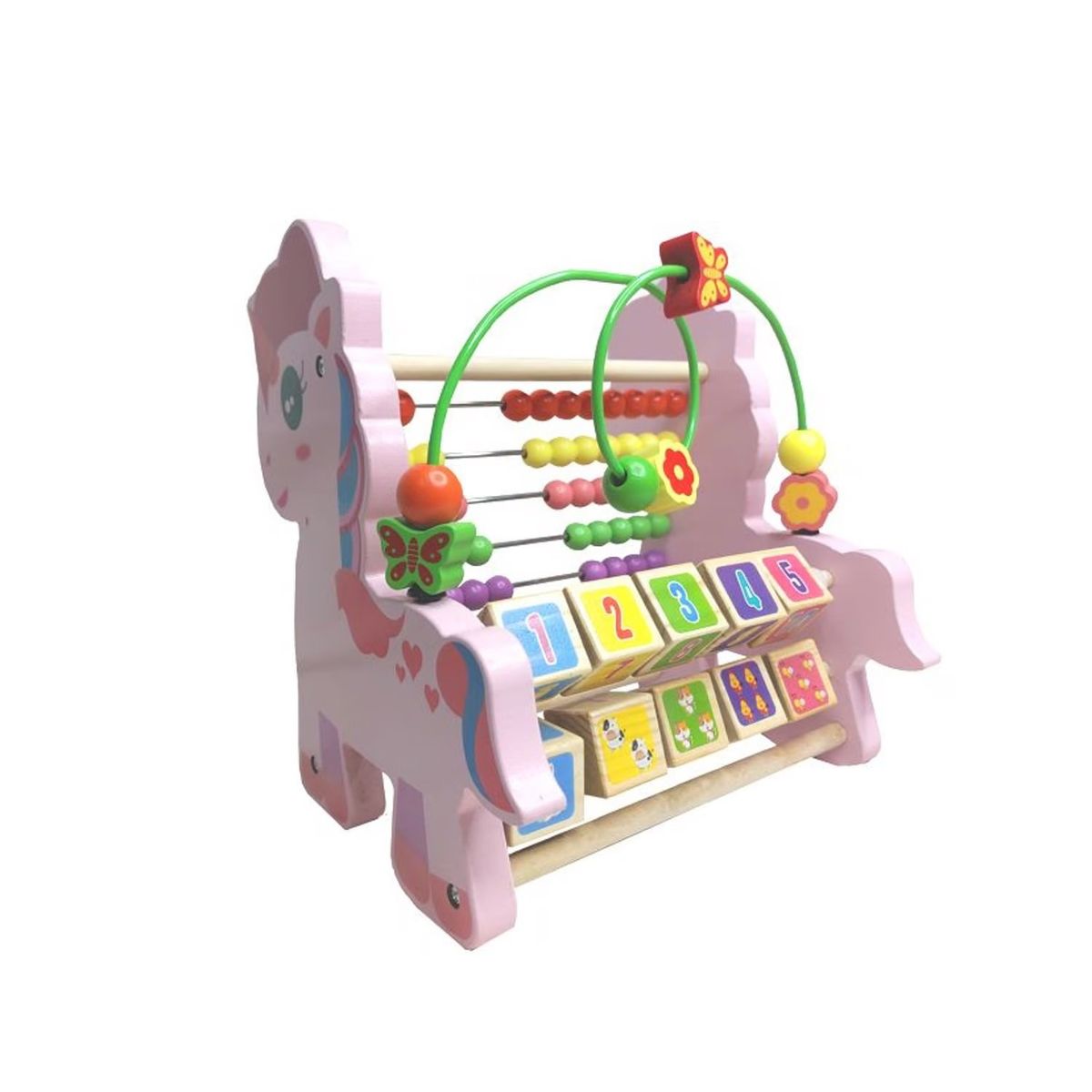 GENERICO - Unicornio Ábaco Montessori