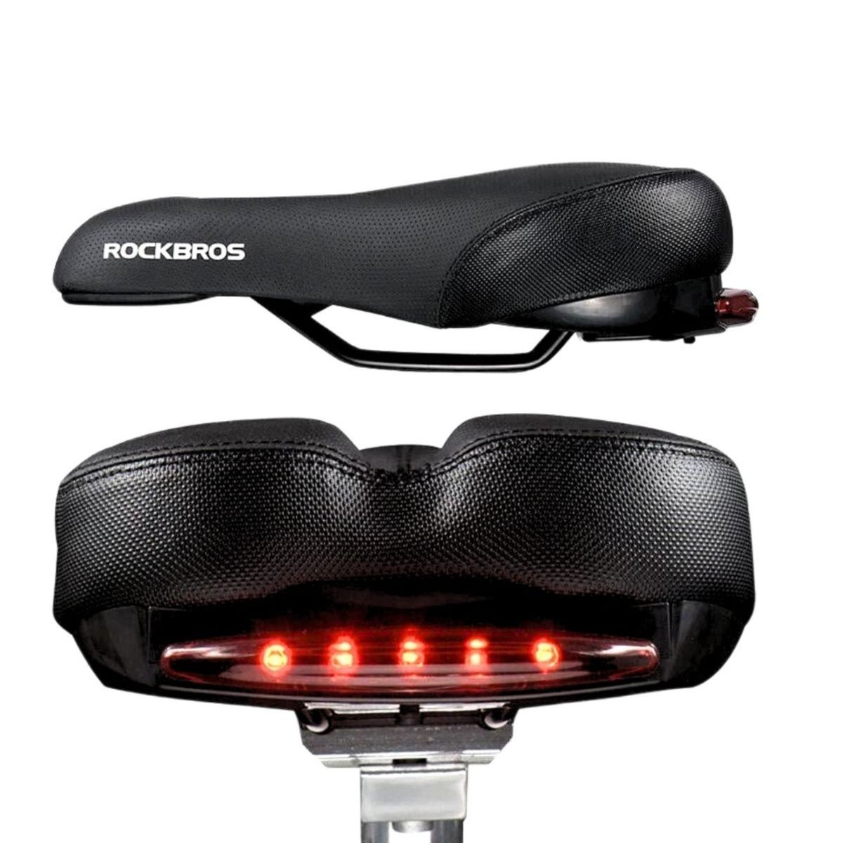 ROCKBROS - Asiento Acolchado con luz  FU-5700L Rockbros