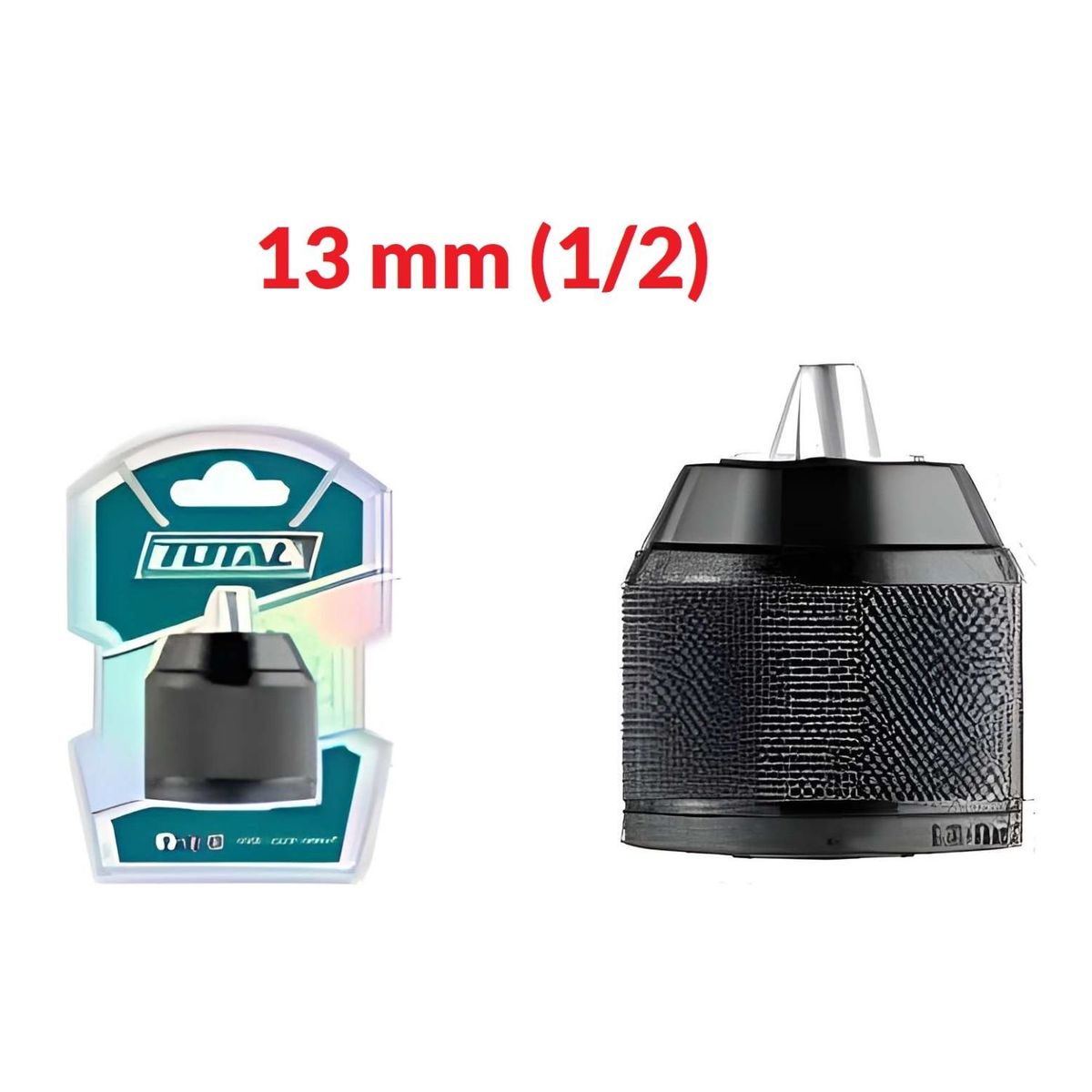 TOTAL TOOLS - Chuck metálico 13mm  60nm total / TAC4513201