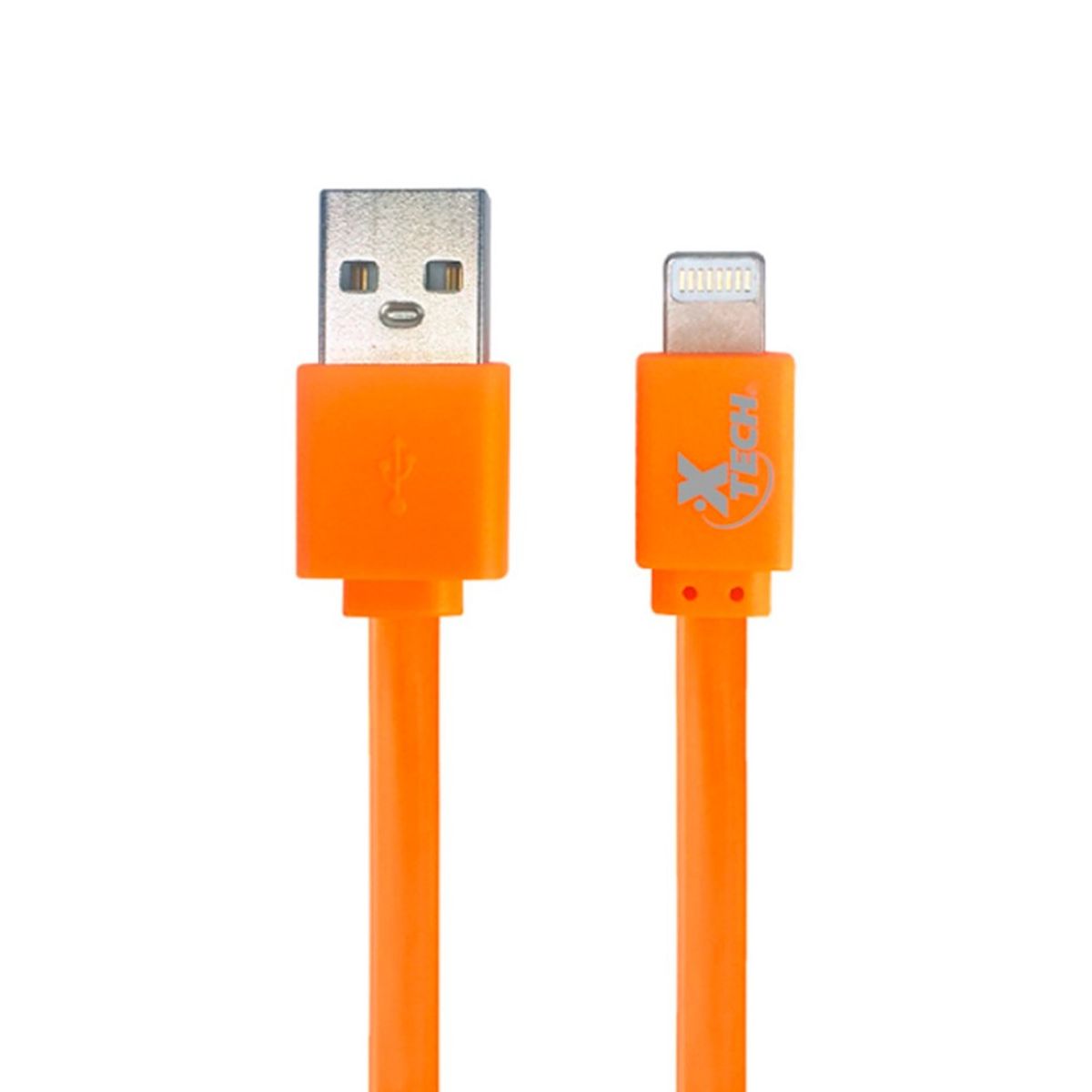 XTECH - Xtech Cable Lightning On-The-Go 1m para iPhone Naranja - XTG-216