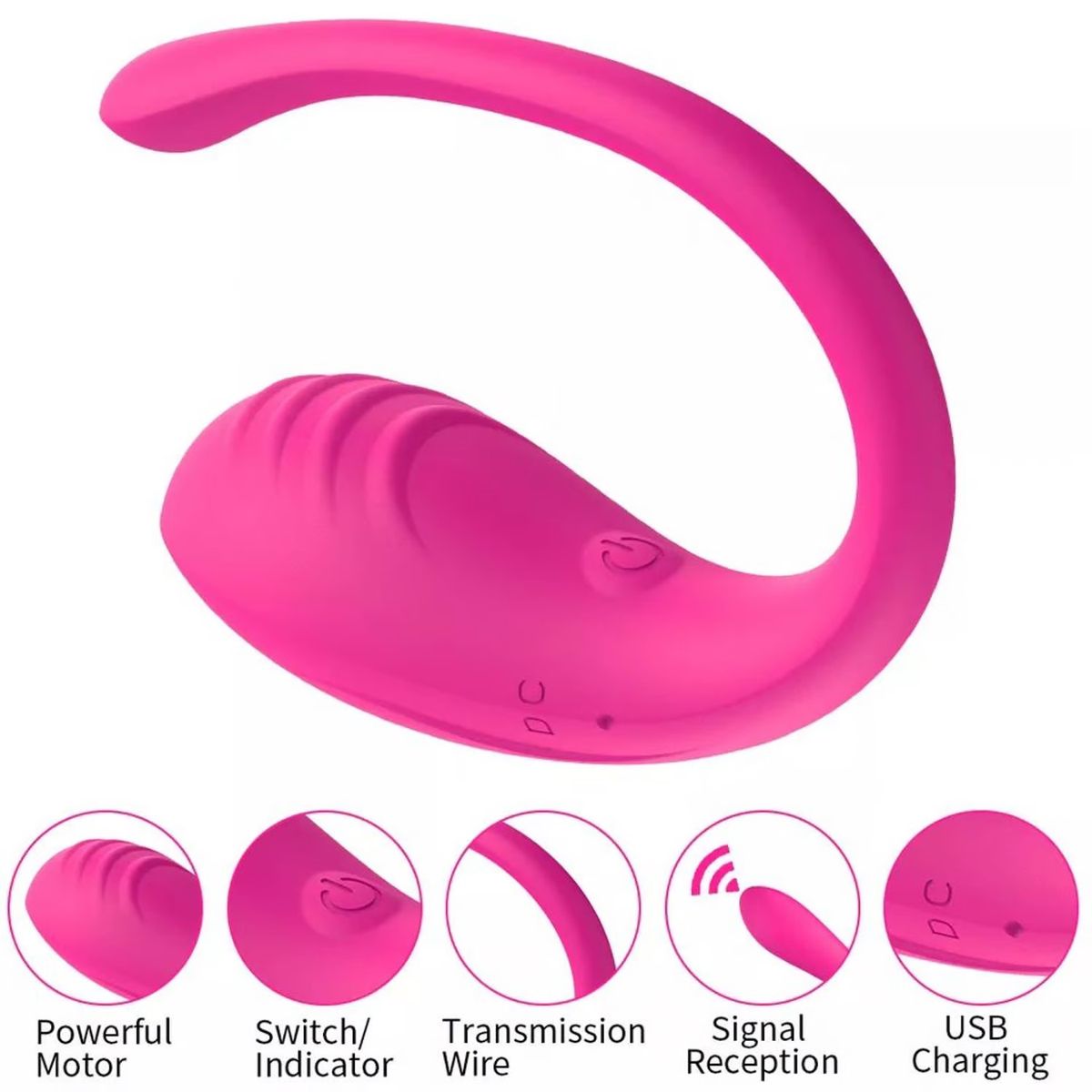 GENERICO - Consolador Vibrador Aplicativo Smart Bluetooth Remoto
