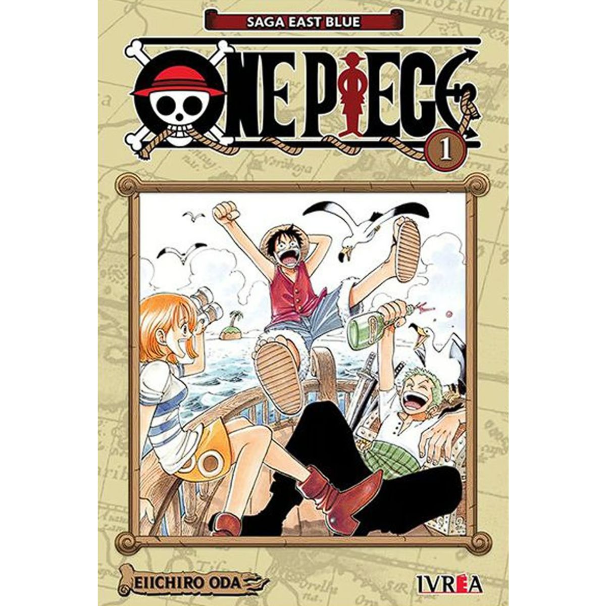 IVREA - Manga One Piece Tomo 1
