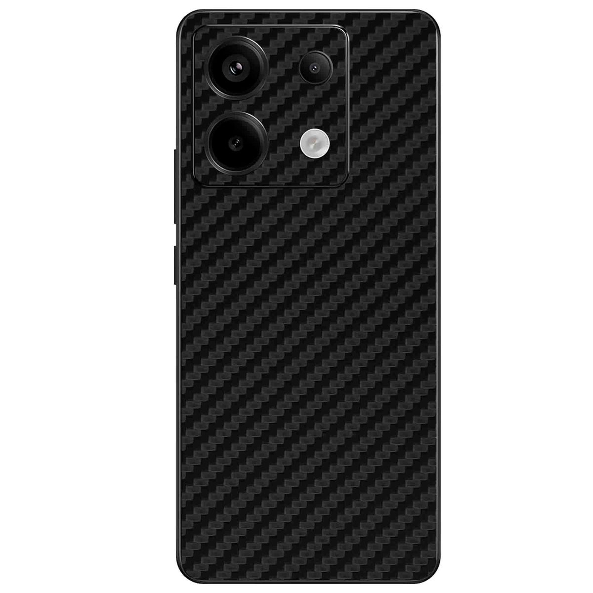 GENERICO - Skin Adhesivo Xiaomi redmi note 13 pro 5g Fibra de Carbono Negro