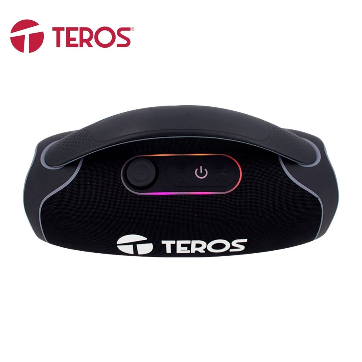 TEROS - Parlante TEROS inalambrico con iluminacion RGB color negro 60WTE-6045N