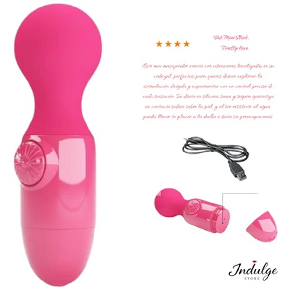 PRETTY LOVE - VIBRADOR VARITA MINI STICK