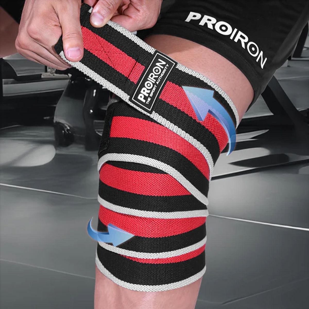 PROIRON - Rodillera de Potencia para Levantamiento de Pesas Par