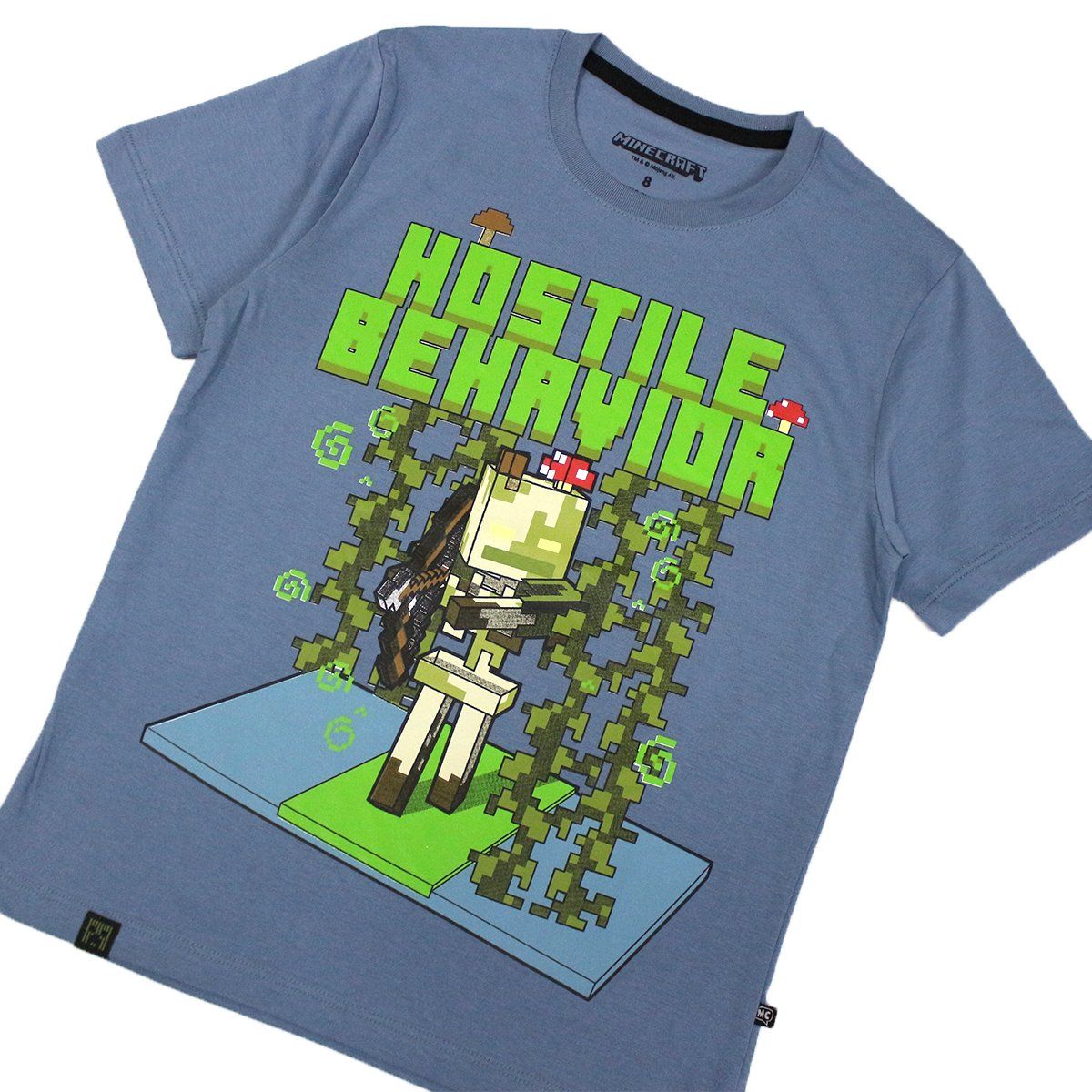 MINECRAFT - POLO BAS MC MINECRAFT NIÑO DENIM