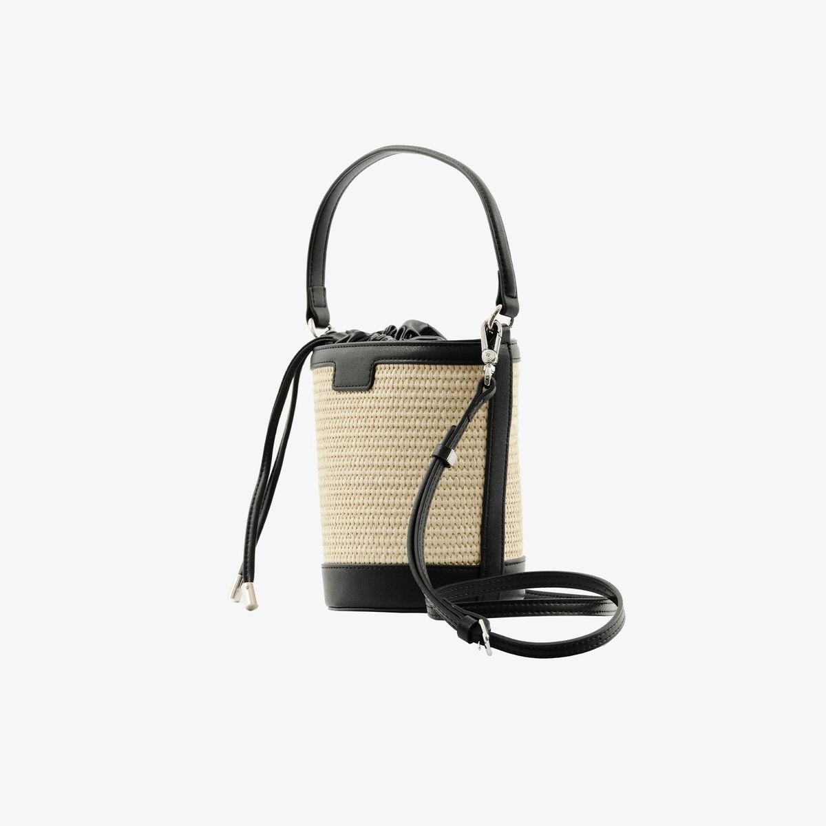 CAMILA VIALI - Camila Viali Cartera Cecilia BeigeNegro