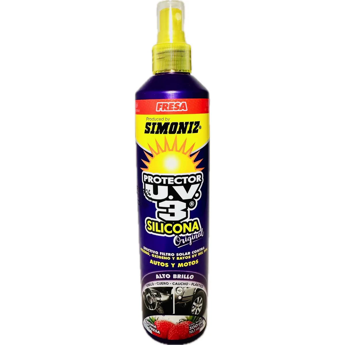 SIMONIZ - SILICONA PARA CARRO SIMONIZ UV3 FRESA 300ML