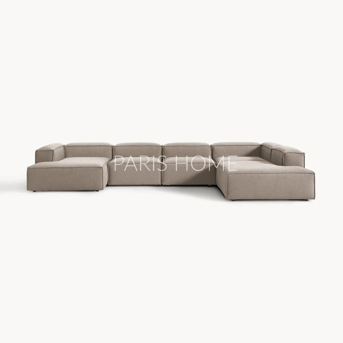 GENERICO - Seccional Derecho Rinconera 6 Plazas Monarch Tejido - Taupe