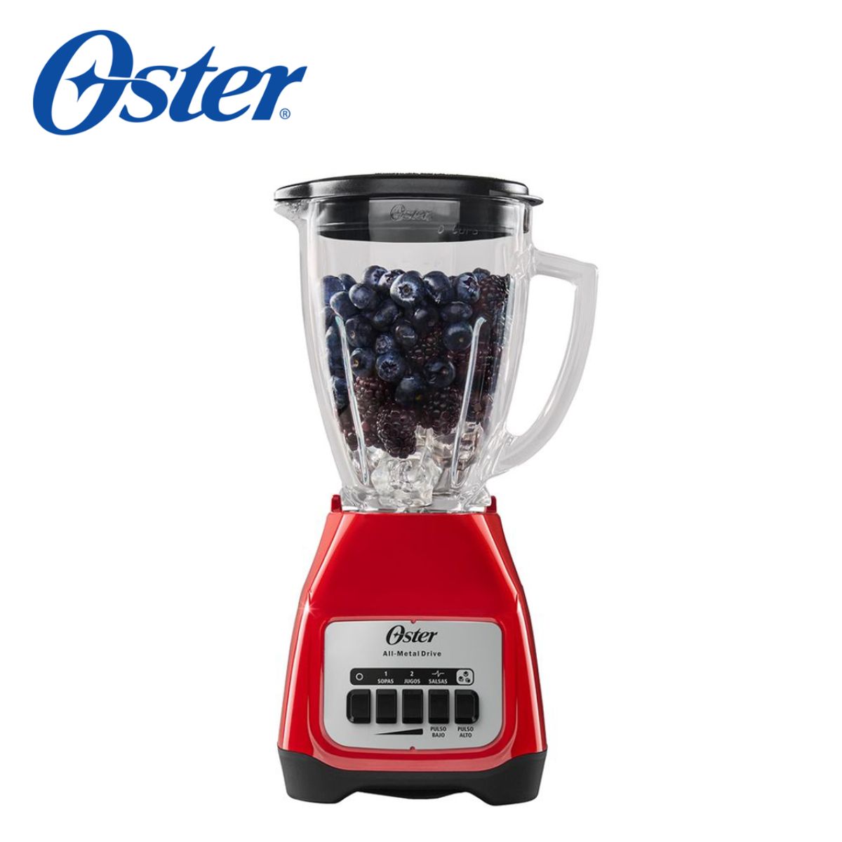 OSTER - Licuadora oster 550 W ROJO BLSTKAGRPB