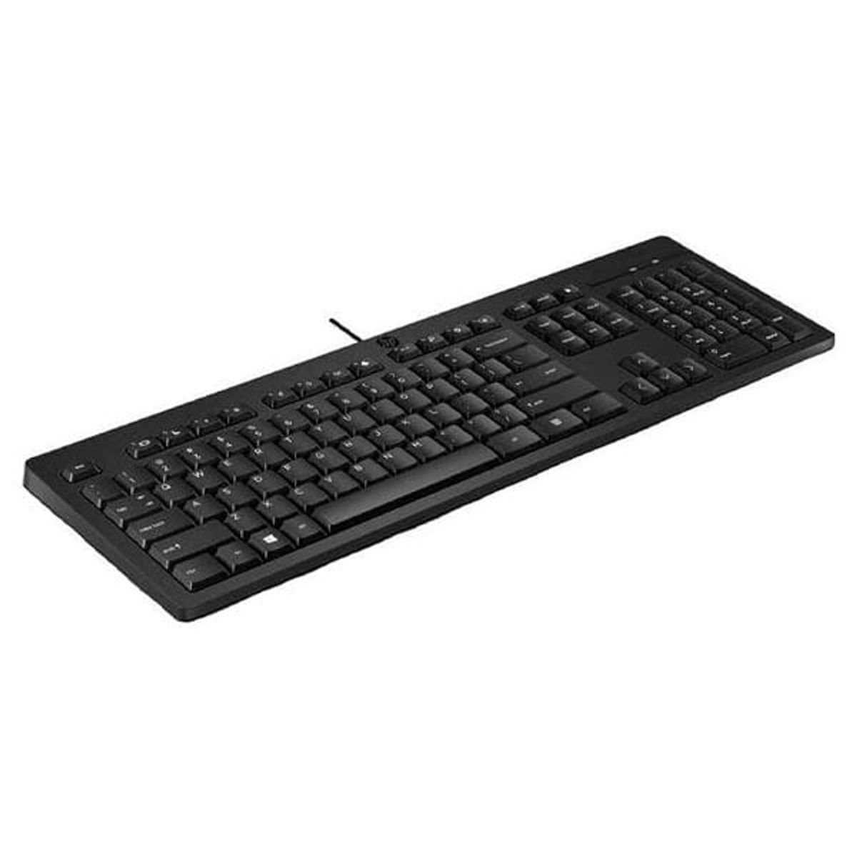 HP - Teclado con Cable HP 125 Negro