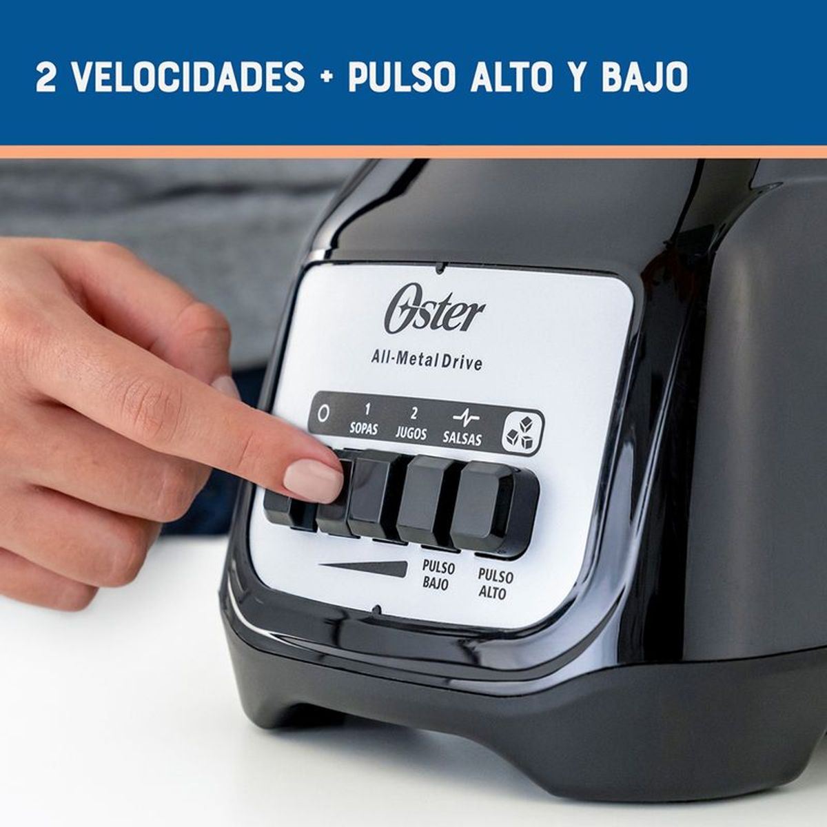 OSTER - Licuadora oster 550 W BLSTKAGBPB