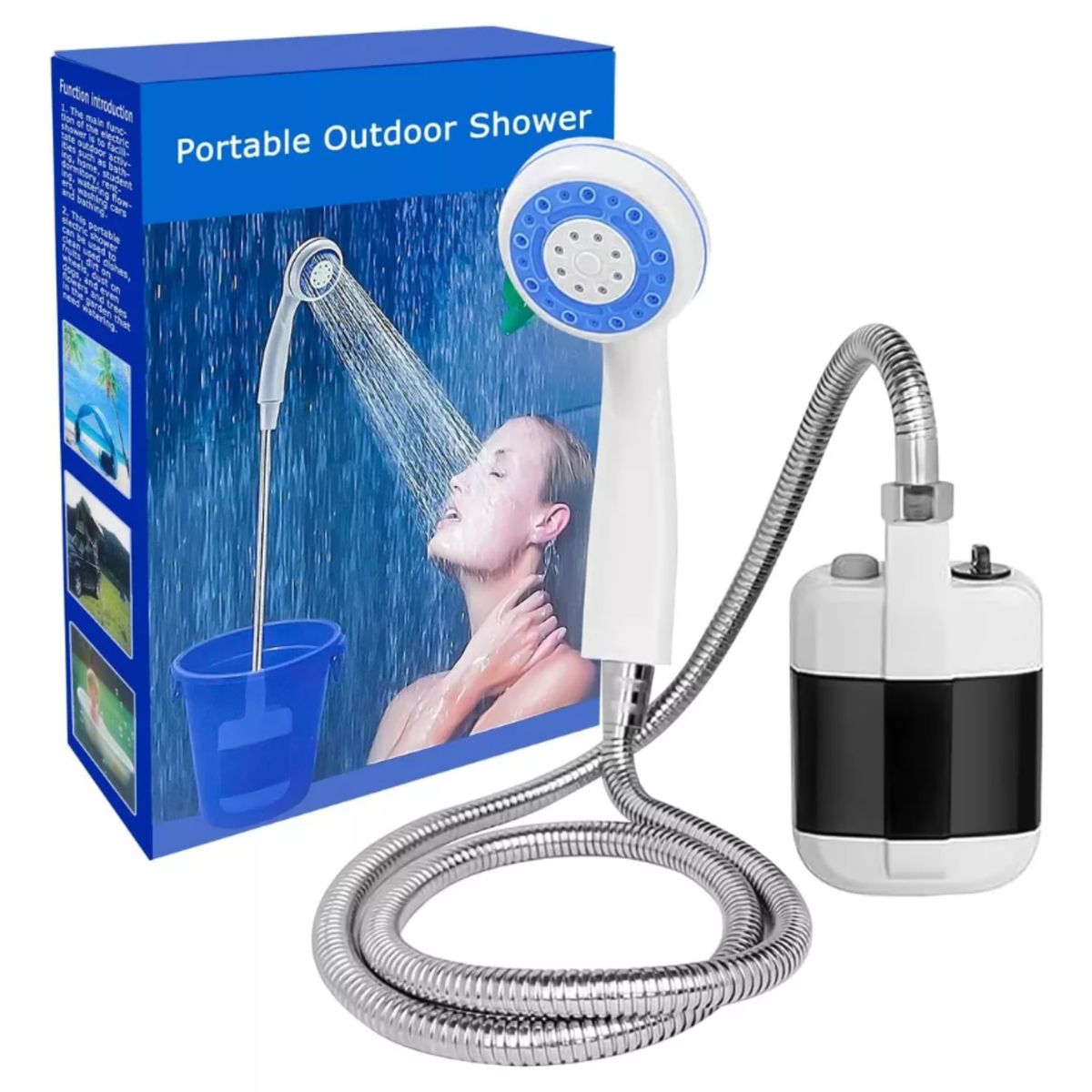 GENERICO - Ducha Portatil Recargable USB