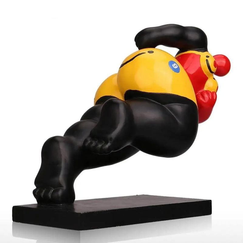 GENERICO - Escultura Gordita Deportiva