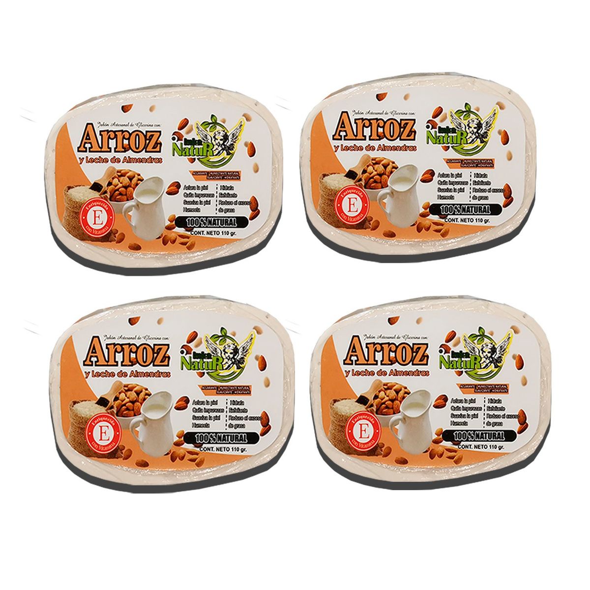 GENERICO - Jabón Blanqueador Y Aclarador De Zonas Intimas 4 Unidades