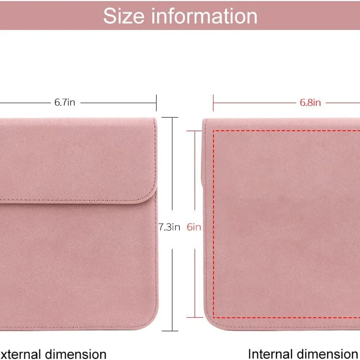 NEW BRAND - Estuche para Amazon Kindle Oasis 7 pulgadas Rosa