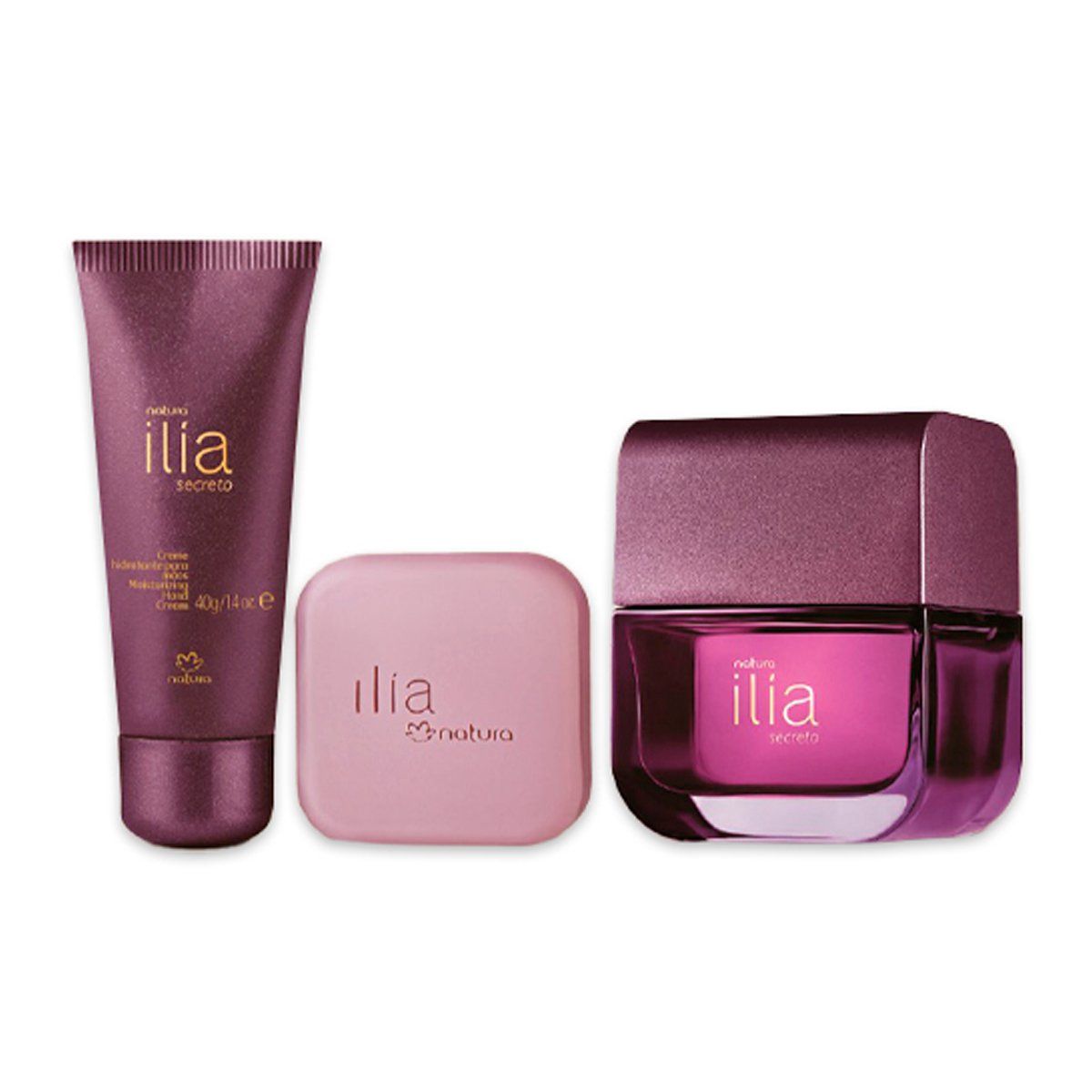 NATURA - Ilia Secreto Perfume de Mujer con Crema Manos y Jabon