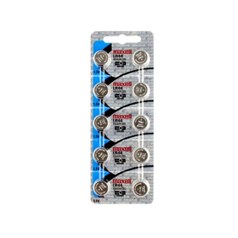 MAXELL - PILAS LR44 MAXELL  BLISTER DE 10 PILAS