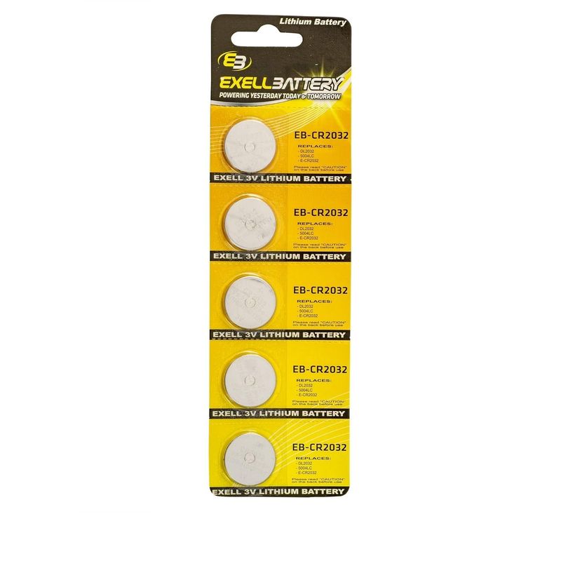 MAXELL - PILAS CR2032 3V ALKA LITIO X 5 UNIDADES