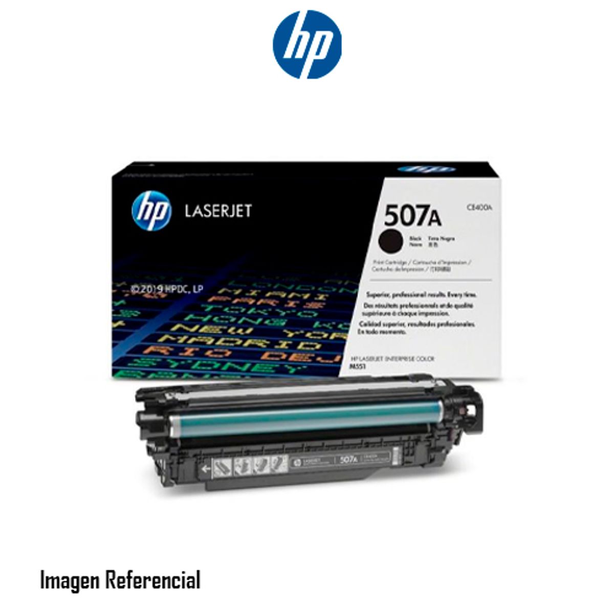 HP - TONER HP CE400A 507A LJ M551 NEGRO 5500PG PN  CE400A