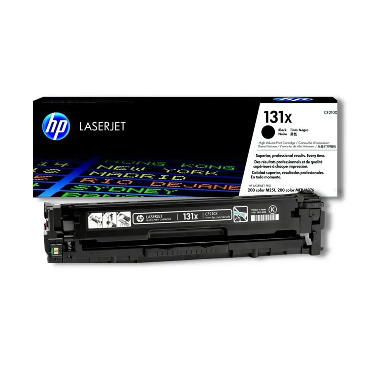 HP - TONER HP CF210X 131X LJ 200 M276 NEGRO PN CF210X