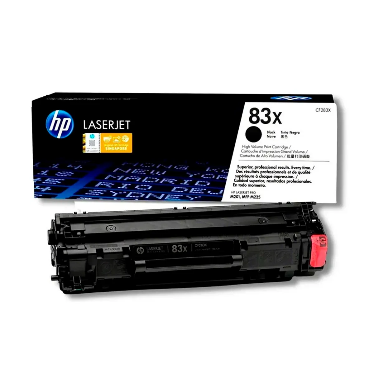 HP - TONER HP CF283X 83X LJ MFP M201 NEGRO 2200PAG PN CF283X
