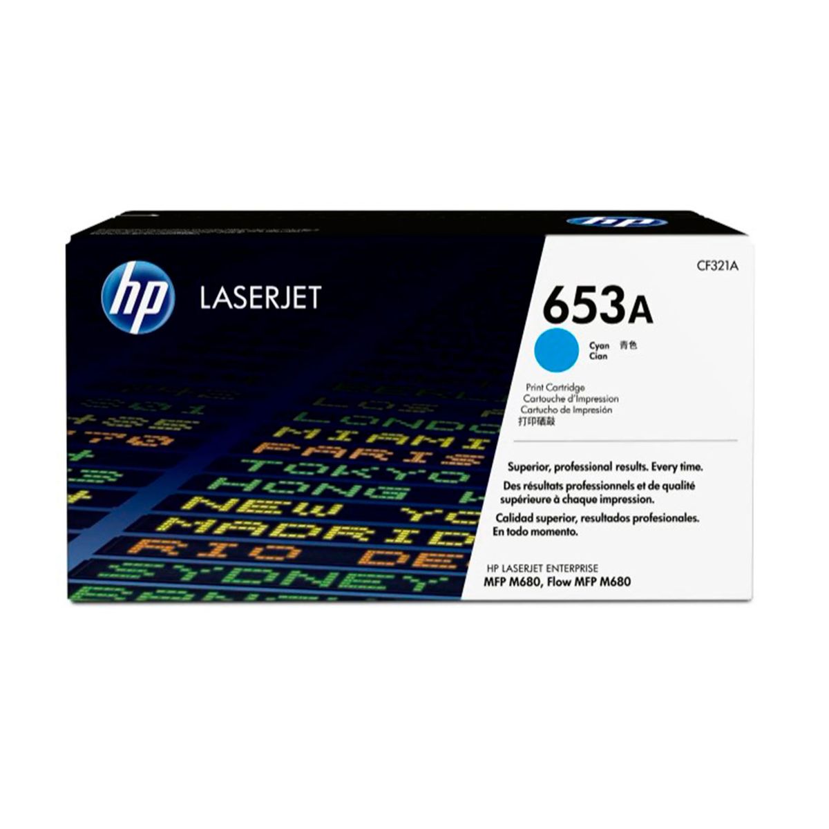 HP - TONER HP CF321A 653A ENT M680 CYAN 165K PG PN CF321A