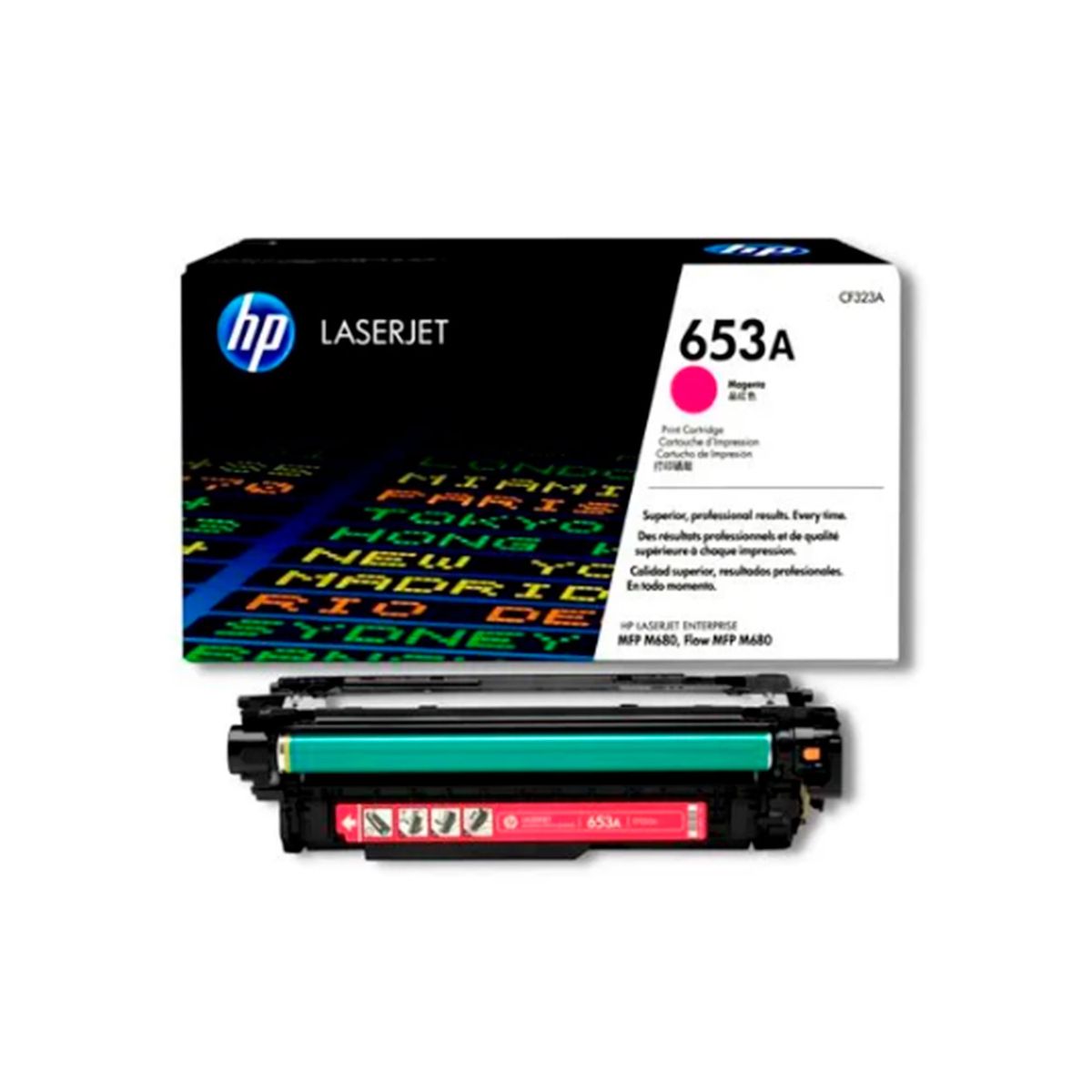 HP - TONER HP CF323A 653A ENT M680 MAGENTA 165K PG PN CF323A