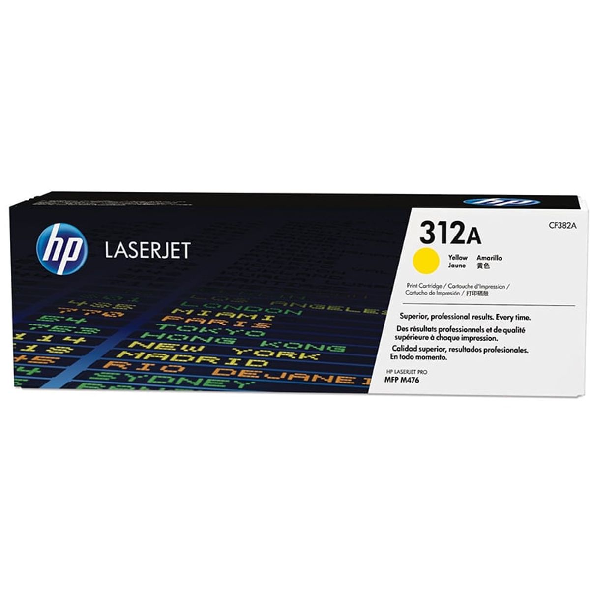 HP - TONER HP CF382A 312A LJ  M476 AMARILLO 27K PG PN CF382A