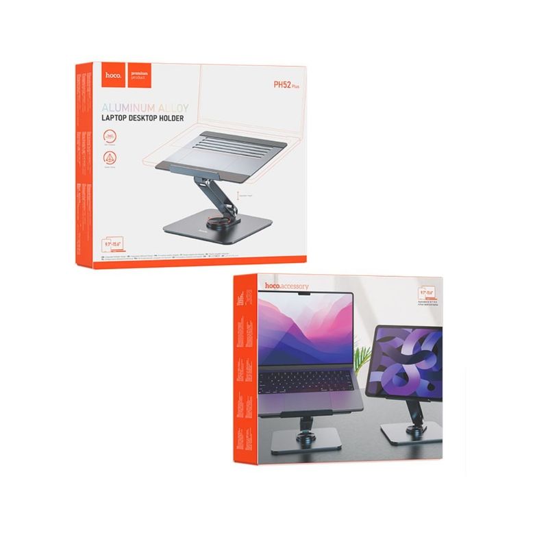 HOCO - Soporte para Laptop y Tablet Plegable Giratrio 360 HOCO PH52 Plus